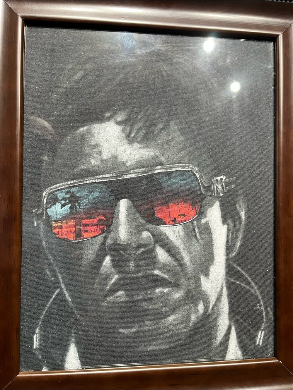 Scarface Tony Montana “The World Is Yours” Custom Framed Wall Art
